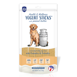 Himalayan Yogurt Sticks Peanut Butter Dog Treats 4.8 oz - Mutts & Co.