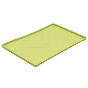 Messy Mutts Silicone Non-Slip Dog Bowl Mat Green - Mutts & Co.