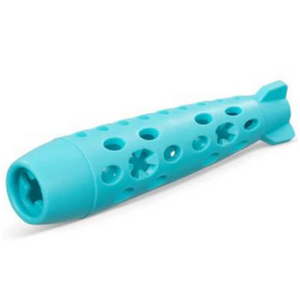 Totally Pooched Stuff n Chew Stick Dog Toy Teal 10 in - Mutts & Co.