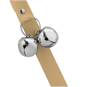 Poochie Pets PoochieBells® Dog Doorbells Solid Color Classic Khaki - Mutts & Co.