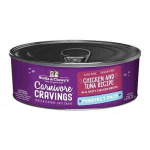 Stella & Chewy's Carnivore Cravings Pate Chicken & Tuna Recipe Cat Food - Mutts & Co.