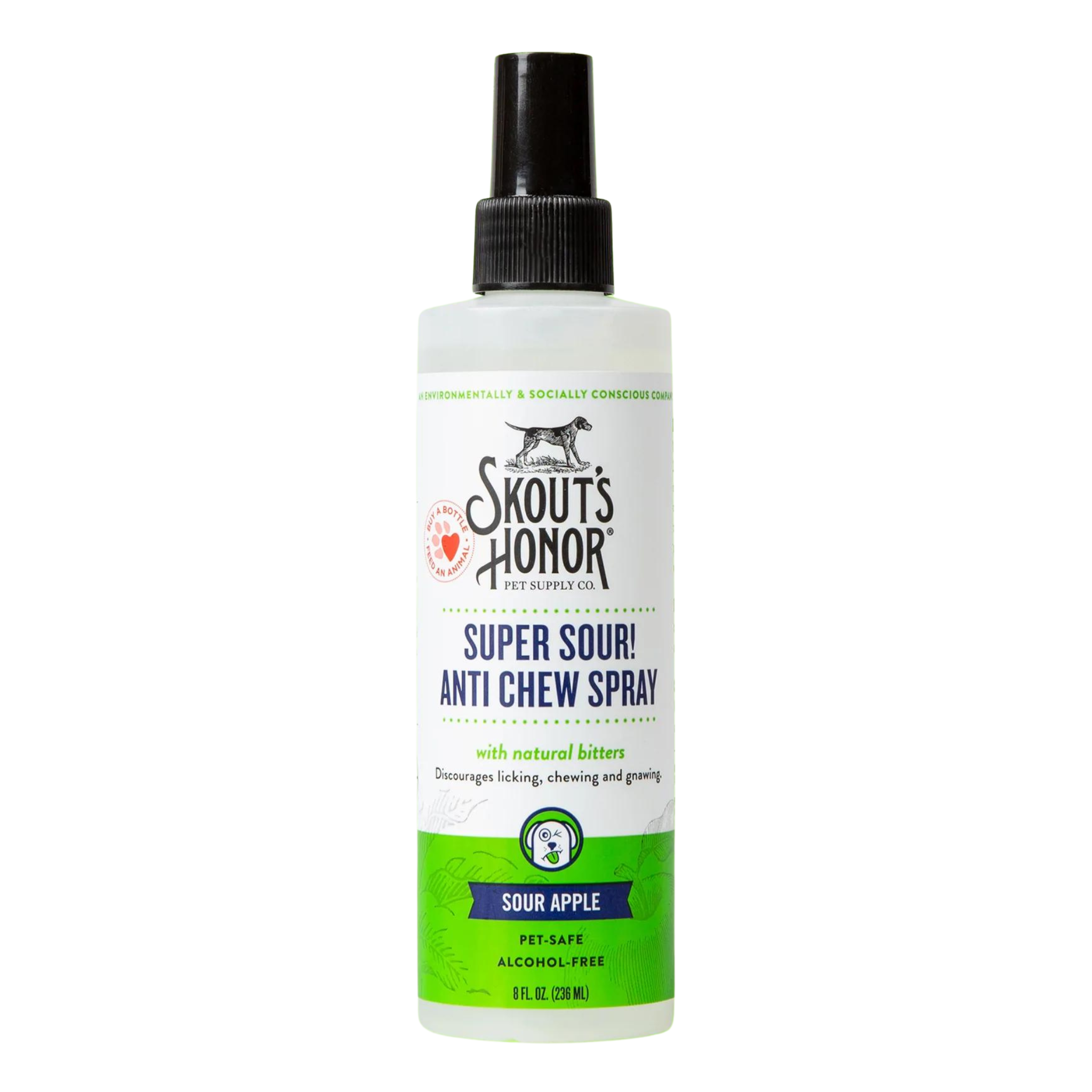 Skout's Honor Super Sour! Anti-Chew Spray for Dogs - Mutts & Co.