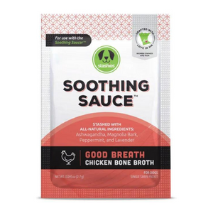 Stashios Soothing Sauce Good Breath Chicken Flavor Powder Supplement for Dogs & Cats - Mutts & Co.