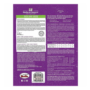 Stella & Chewy's Duck Duck Goose Frozen Raw Dinner Morsels Cat Food 1.25 lb - Mutts & Co.