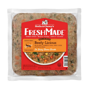 Stella & Chewy's FreshMade Beefy-Licious Gently Cooked Dog Food 16oz - Mutts & Co.