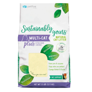 Sustainably Yours Natural Multi-Cat Plus Cat Litter - Mutts & Co.
