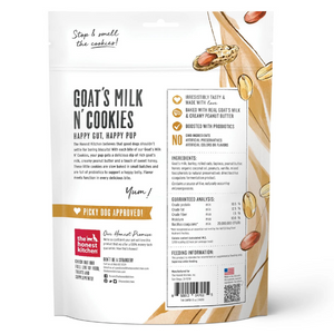 The Honest Kitchen Goat's Milk N' Cookies Peanut Butter & Honey Dog Treats, 8 oz - Mutts & Co.
