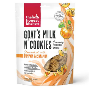 The Honest Kitchen Goat's Milk N' Cookies Pumpkin & Cinnamon Dog Treats, 8 oz - Mutts & Co.