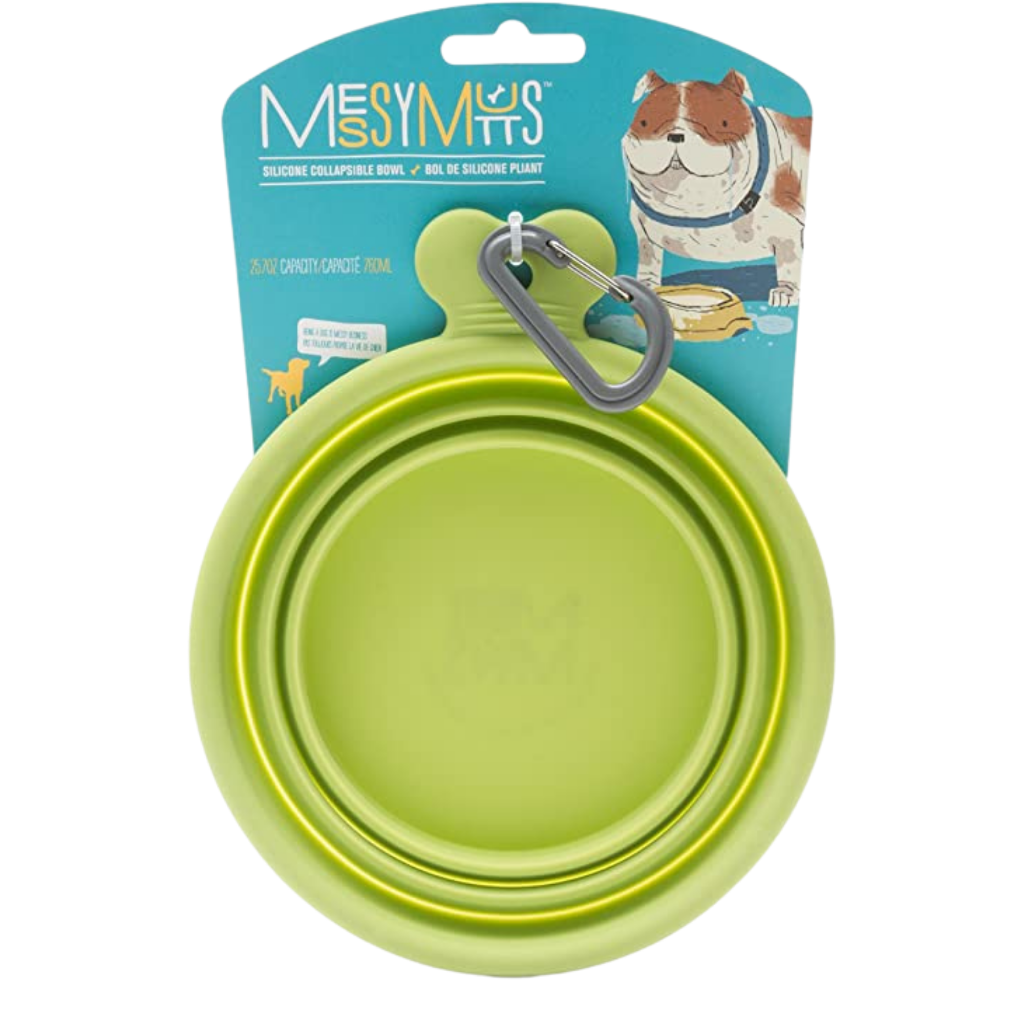 Messy Mutts Collapsible Bowl - Mutts & Co.