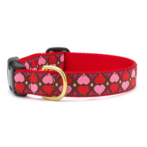 Up Country All Hearts Dog Collar - Mutts & Co.