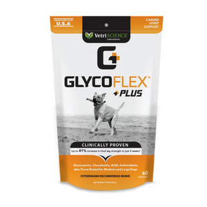 VetriScience GlycoFlex Plus Soft Chews Joint Supplement for Dogs 60 ct - Mutts & Co.