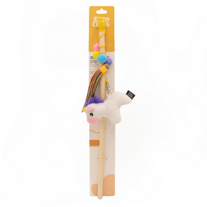 ZippyClaws Zippy Stick Unicorn Cat Toy - Mutts & Co.