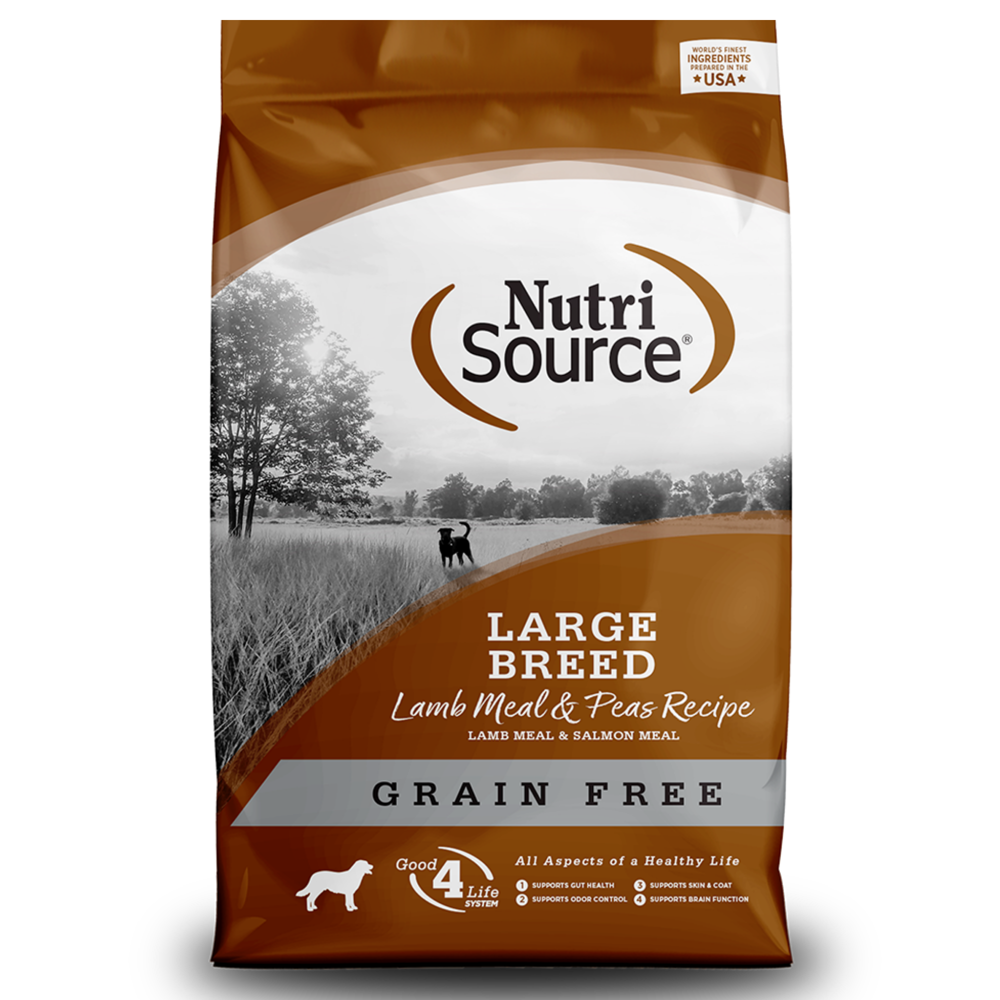 NutriSource Grain-Free Large Breed Lamb & Pea Formula Dry Dog Food - Mutts & Co.