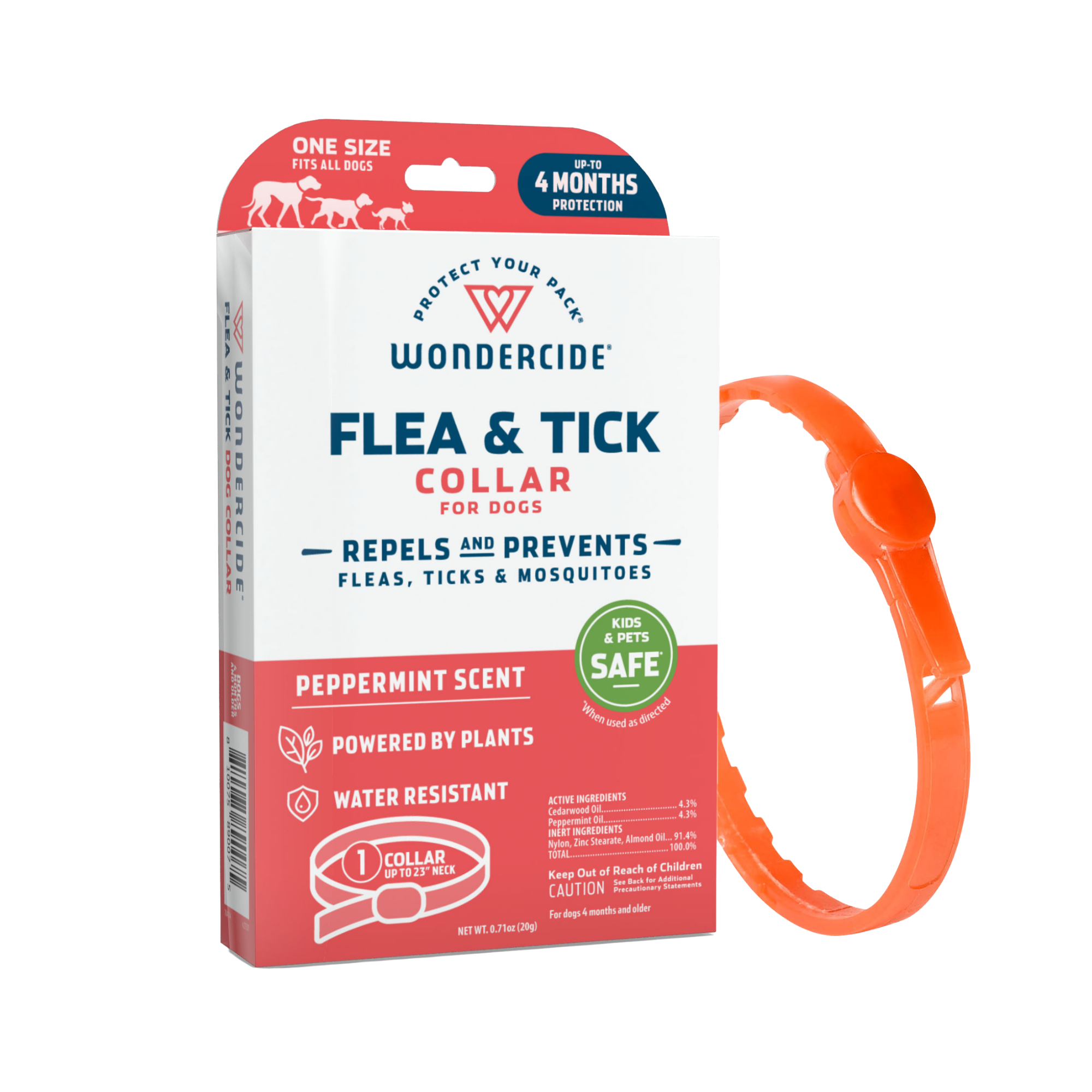 Wondercide Peppermint Flea & Tick Collar For Dogs - Mutts & Co.