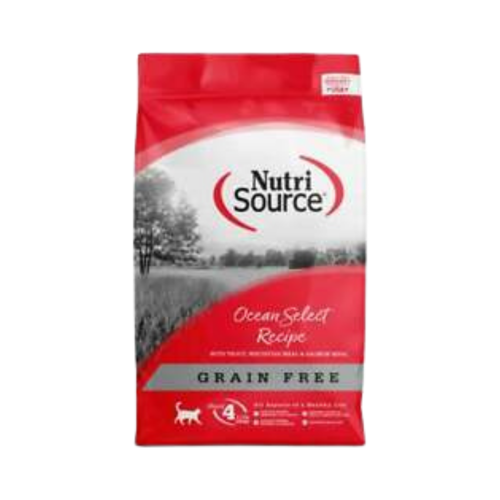 NutriSource Grain Free Ocean Select Entree Dry Cat Food 15 lbs