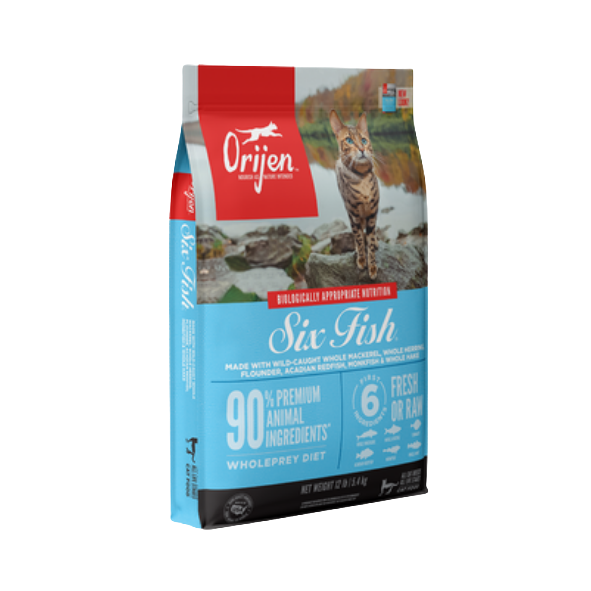 Orijen Six Fish Grain Free Formula Dry Cat Food