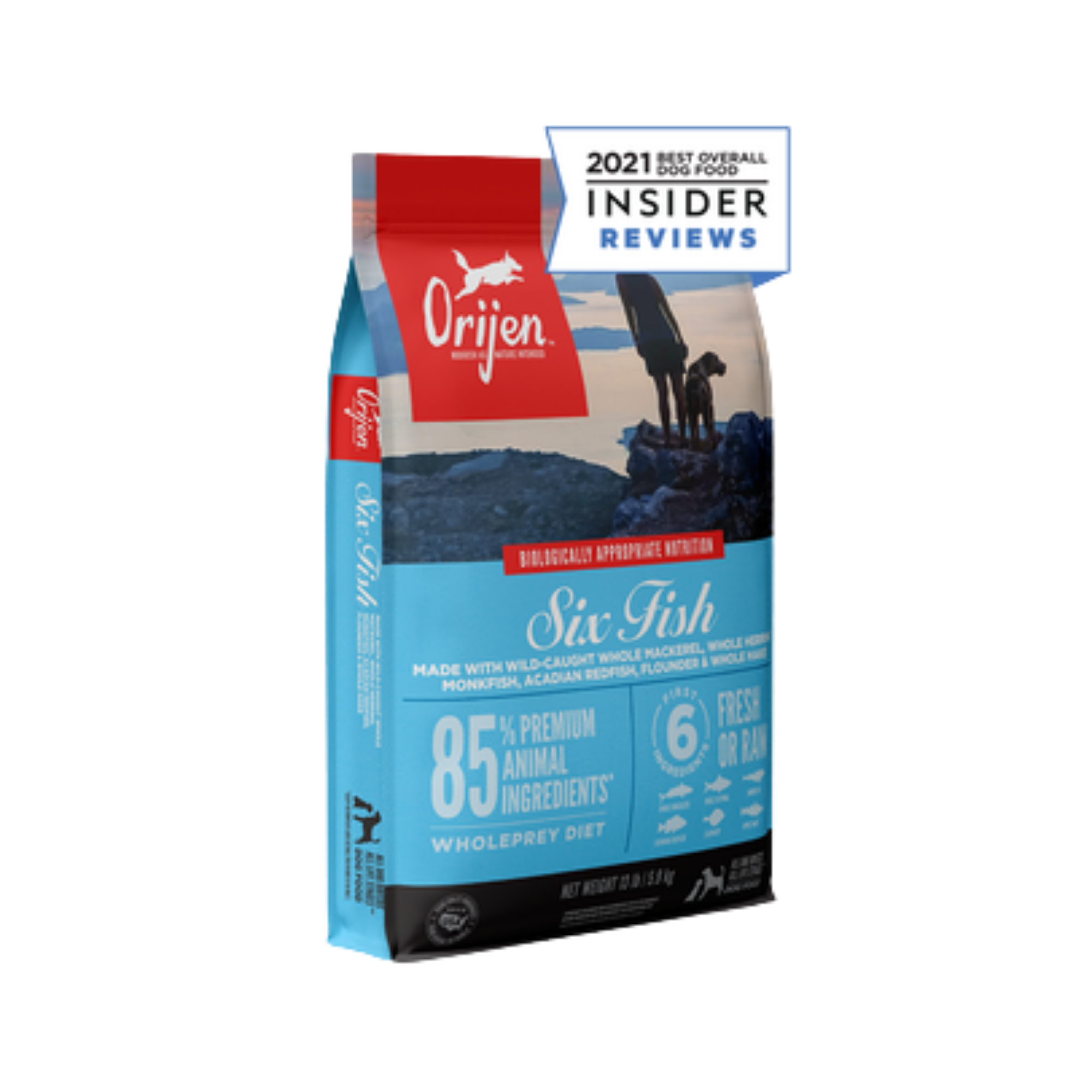 Orijen Six Fish Grain-Free Dry Dog Food - Mutts & Co.