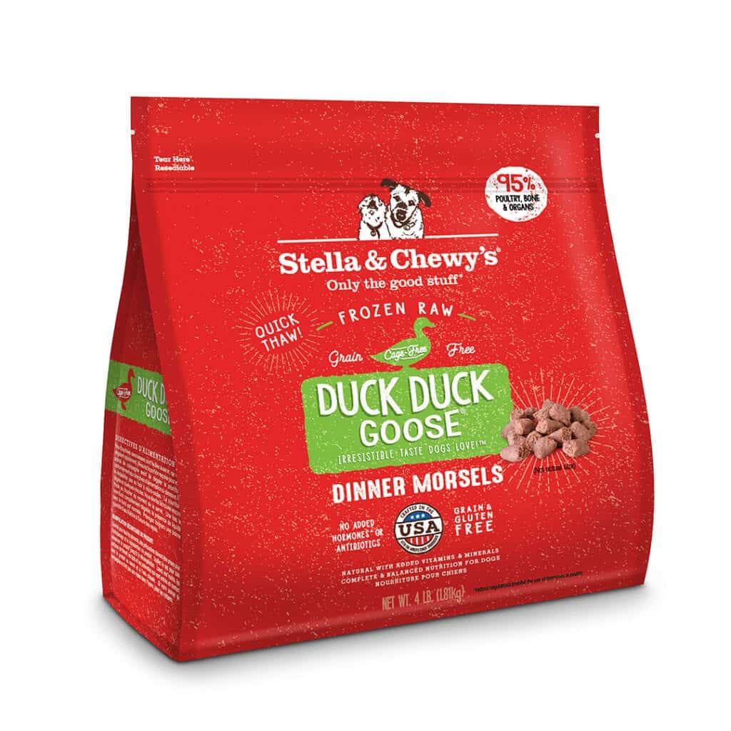 Stella & Chewy's Raw Frozen Duck Duck Goose Dinner Morsels Dog Food - Mutts & Co.