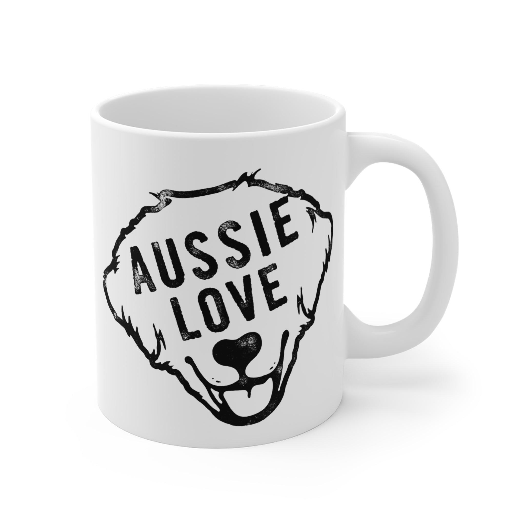 Breed Specific Love - Aussie Mug 11 oz