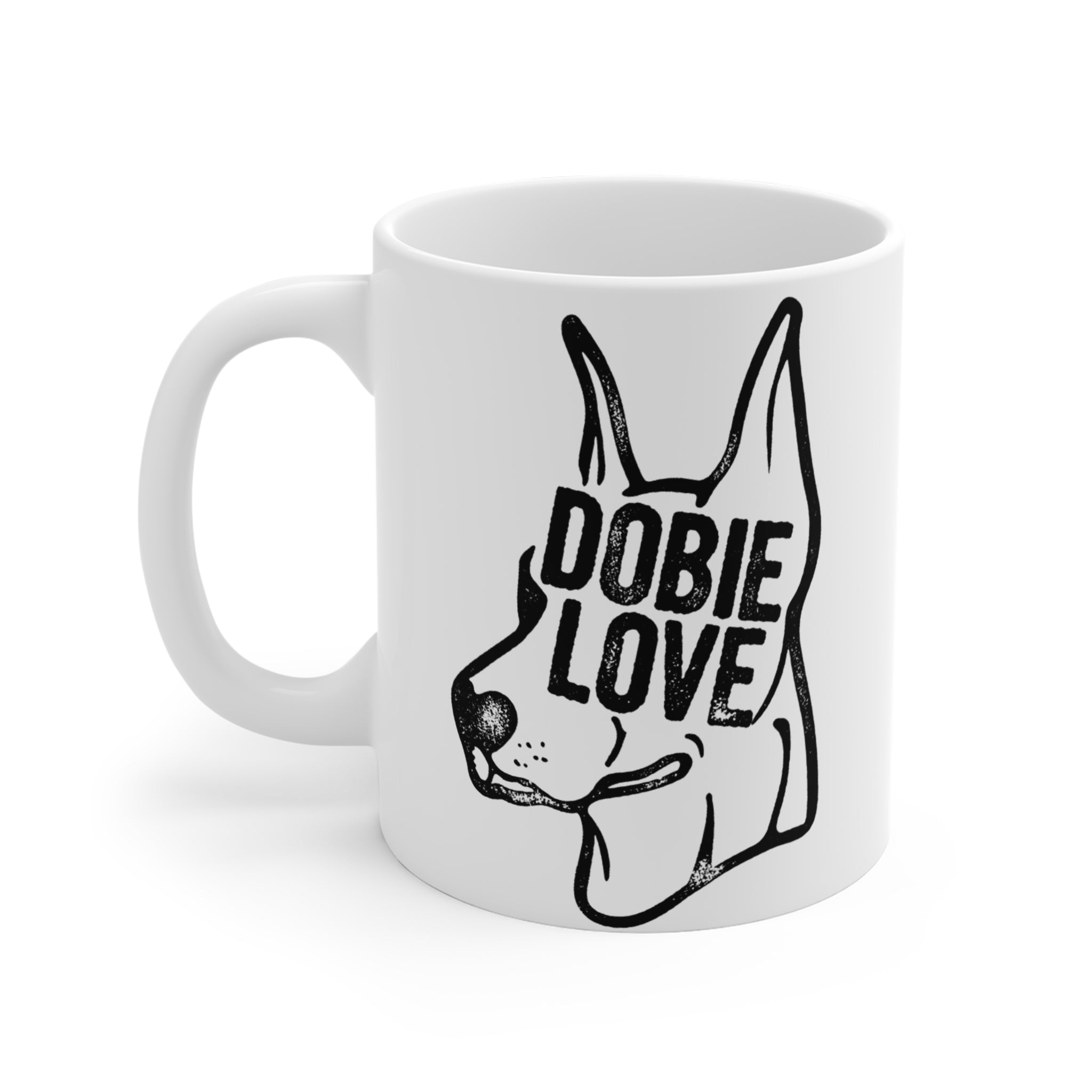 Breed Specific Love - Doberman Mug 11 oz