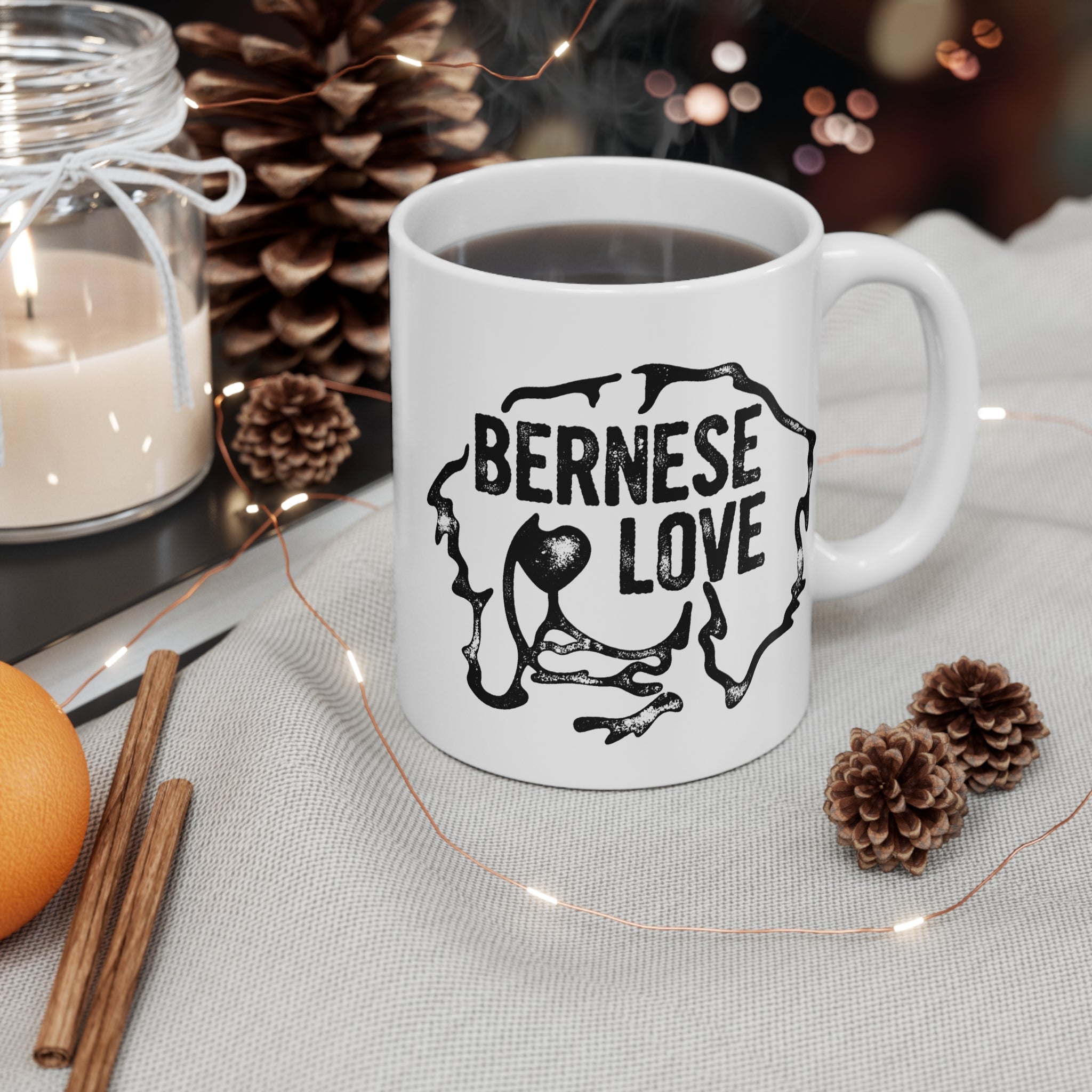 Breed Specific Love - Bernese Mountain Dog Mug 11 oz