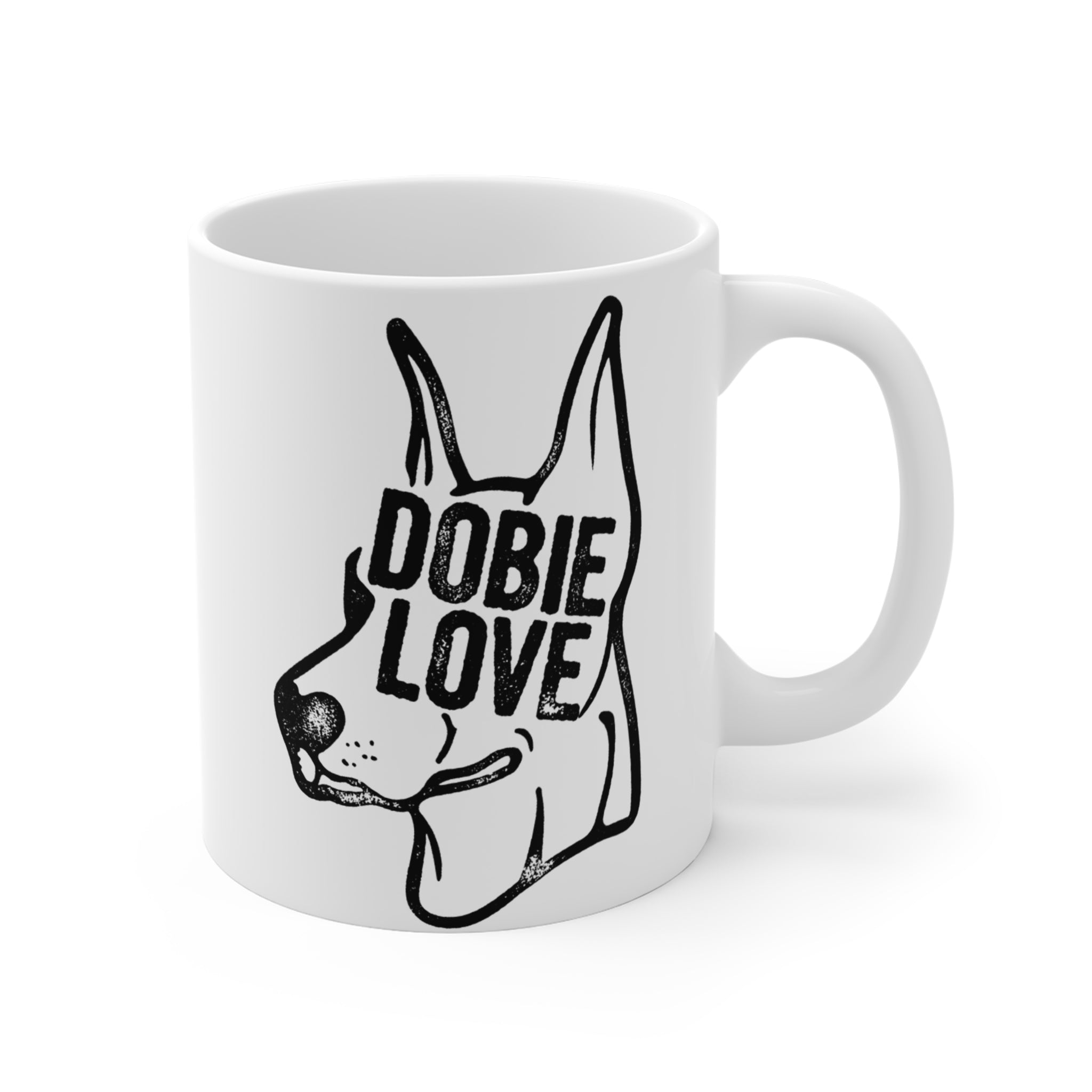 Breed Specific Love - Doberman Mug 11 oz