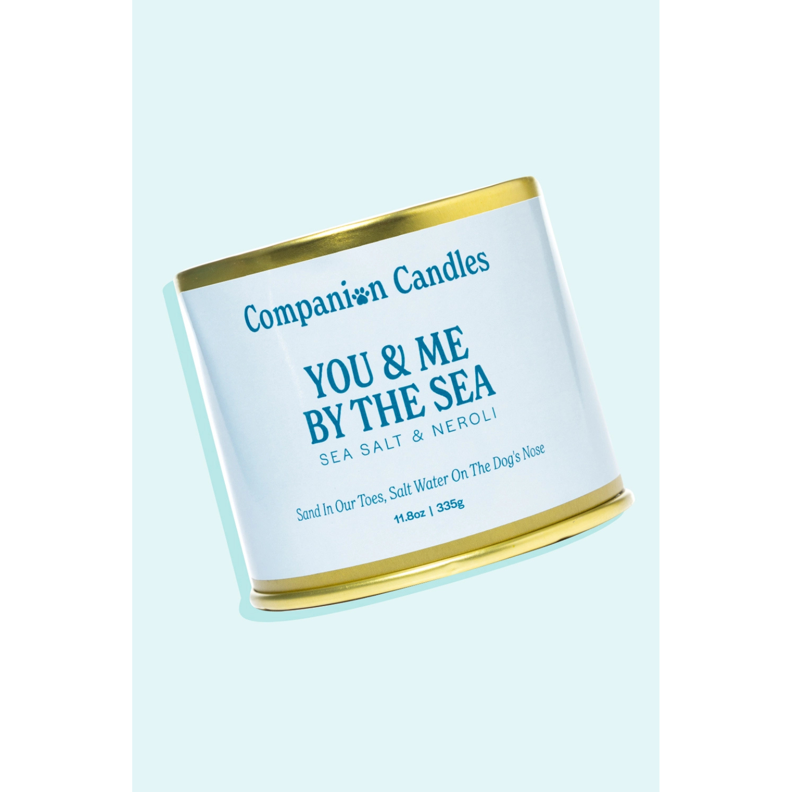 Companion Candles Pet-Safe Soy Candle Sea Salt & Neroli