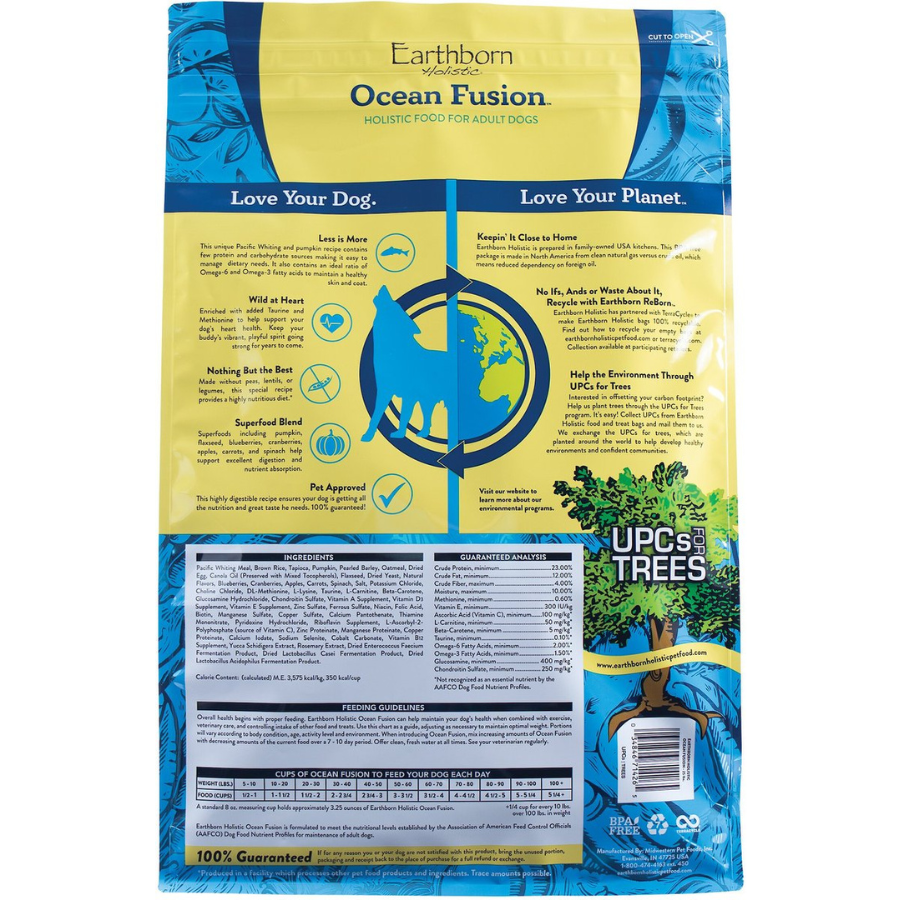 Earthborn Holistic Ocean Fusion Natural Dry Dog Food - Mutts & Co.