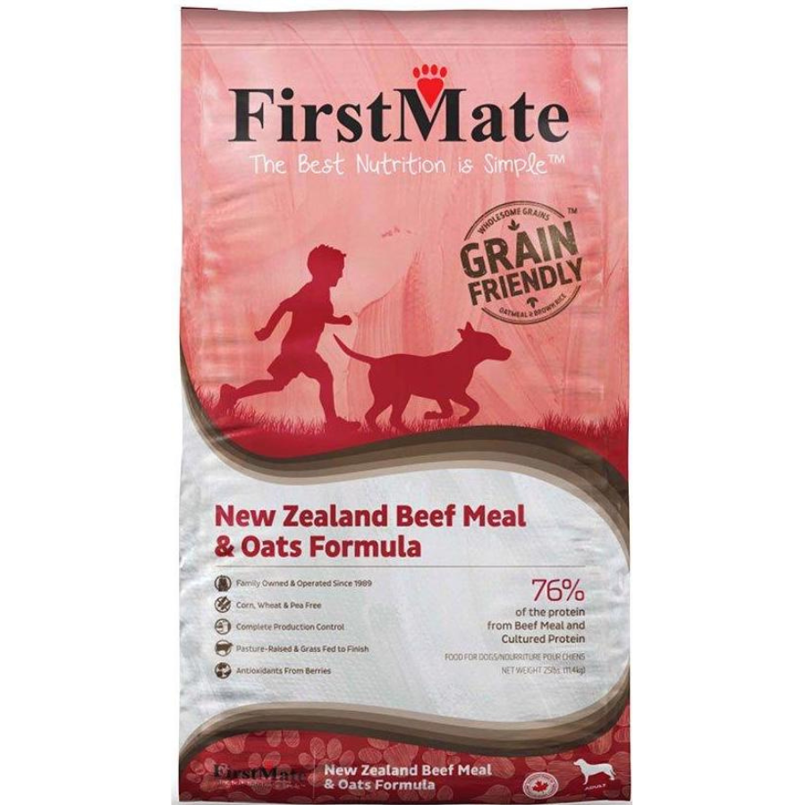 FirstMate Grain Friendly New Zealand Beef & Oats Dry Dog Food