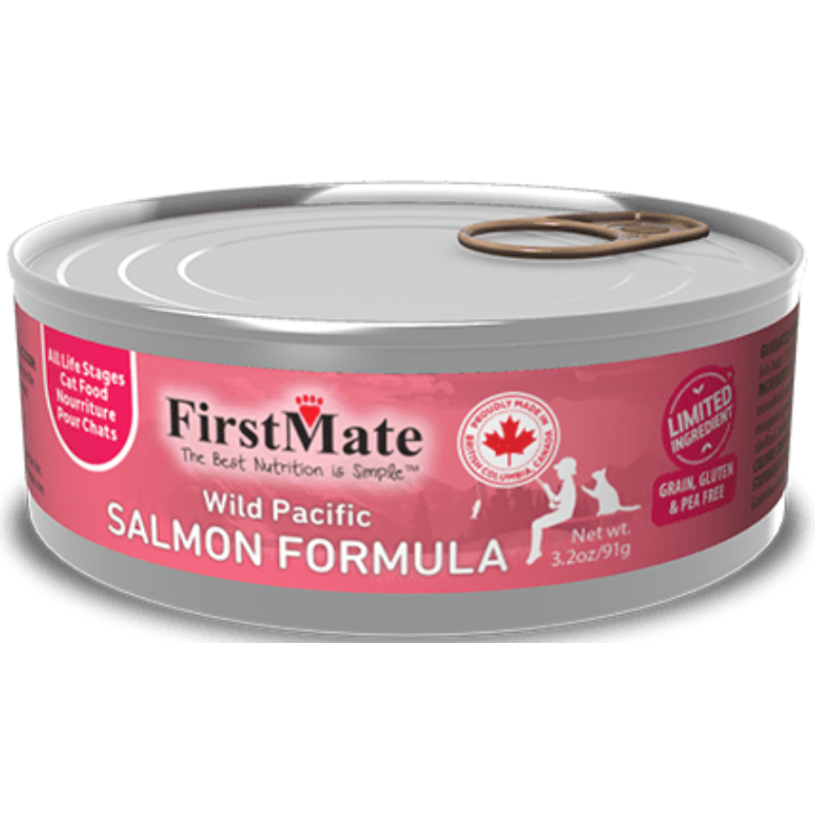 FirstMate Limited Ingredient Salmon Formula Canned Cat Food