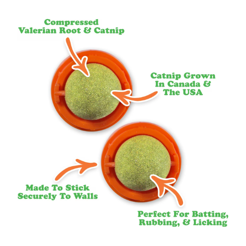 Meowijuana Kalico Kush Stick 'n' Lick Compressed Catnip 2ct