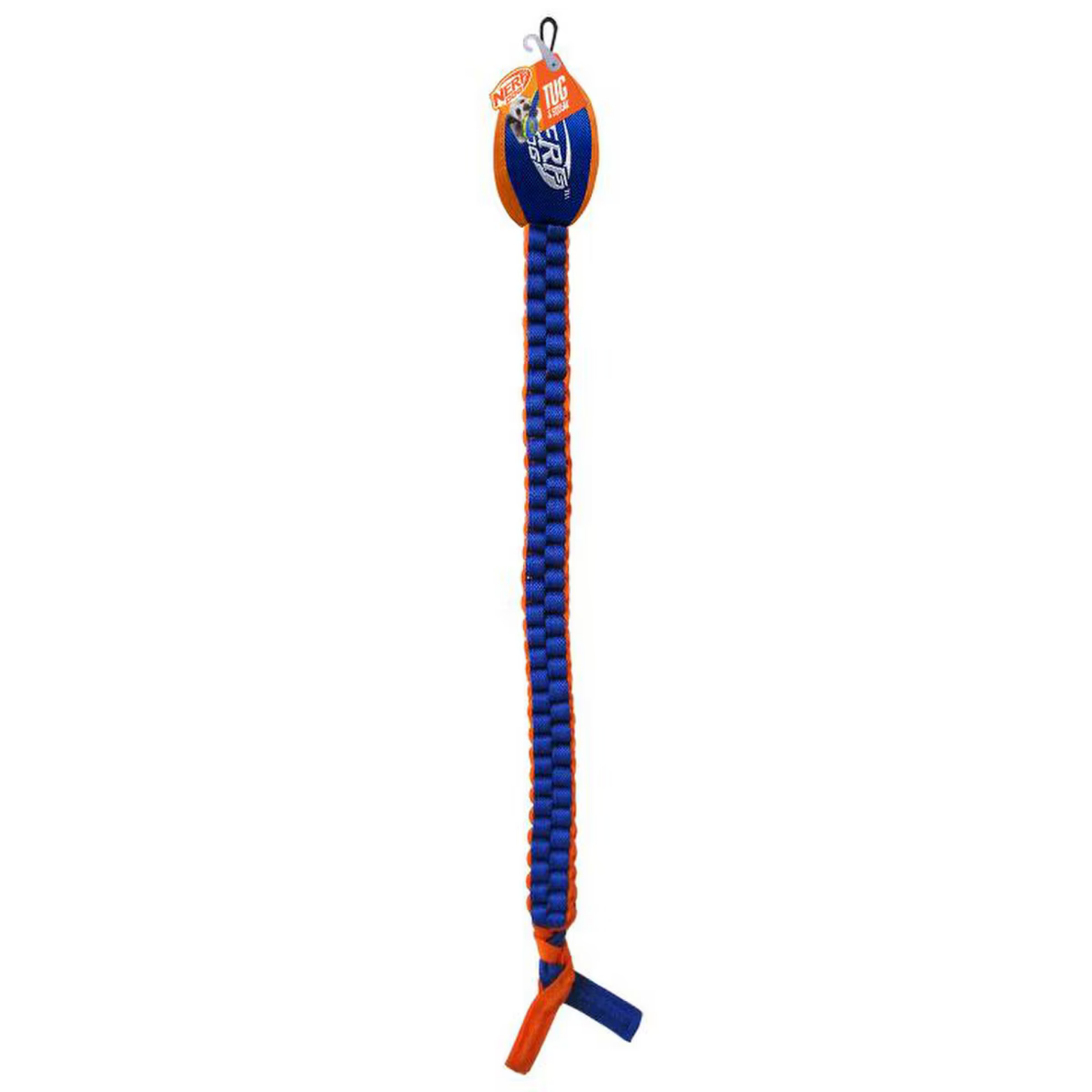 Nerf Dog Vortex Chain Tug Dog Toy with Squeaker, 30"