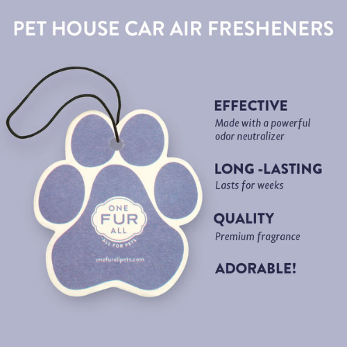 Pet House by One Fur All Lilac Garden Car Air Freshener