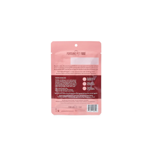 Portland Pet Gently Cooked Boots' Salmon & Pumpkin Cat Food 2.6oz