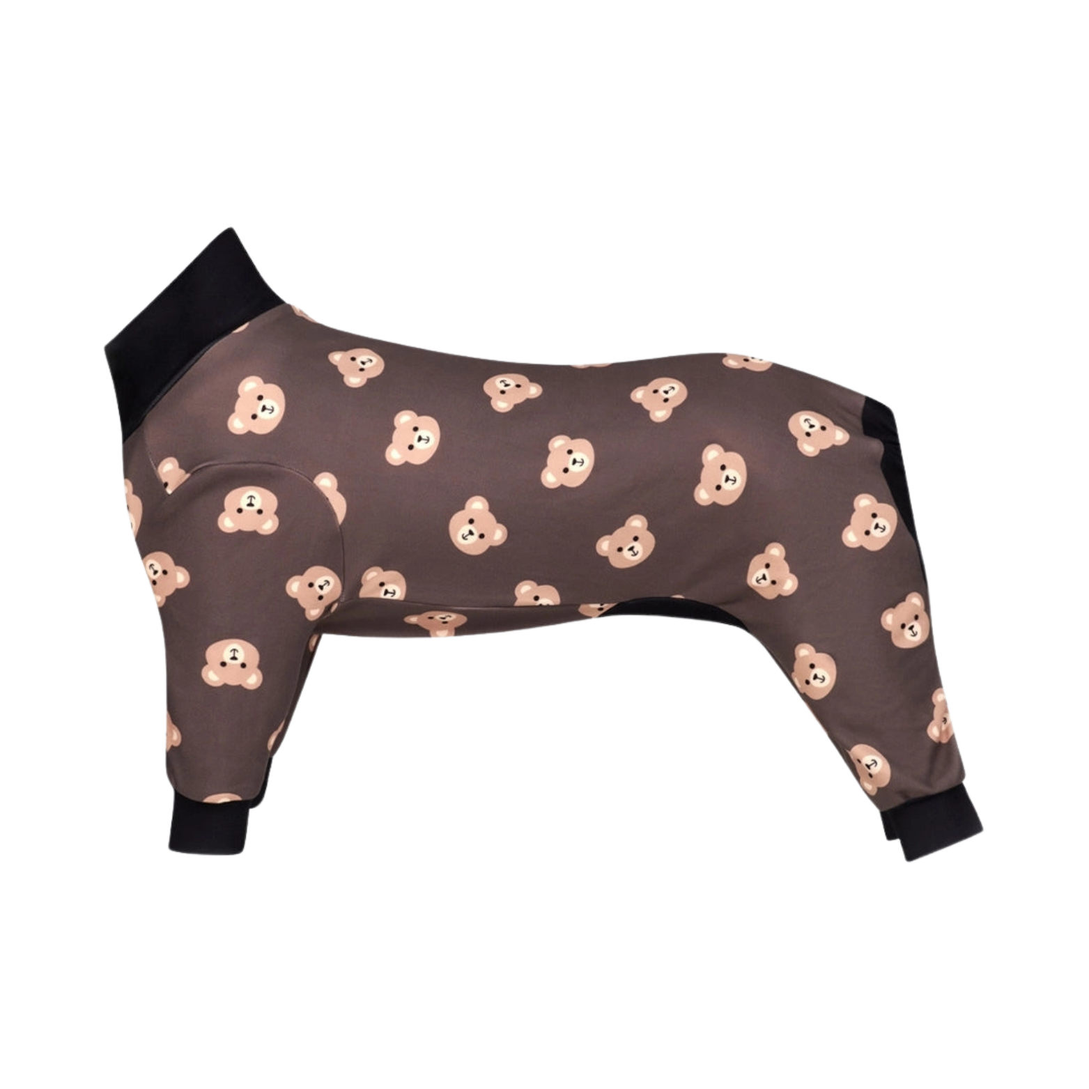 Spark Paws Dog Pajama Bear Black