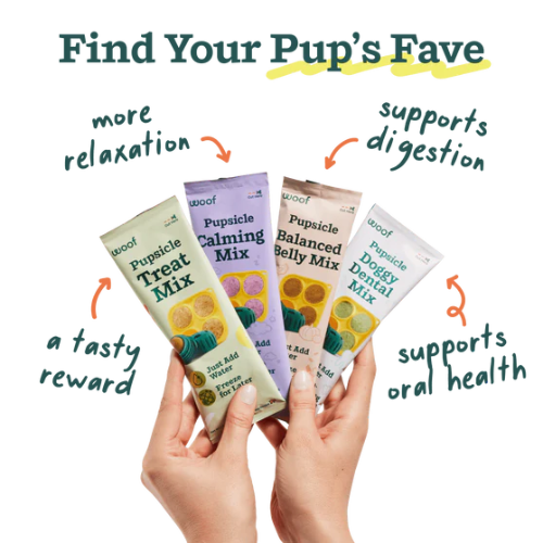 Woof Pet Treat Mix Refills Dog Treat Variety Pack 6 oz