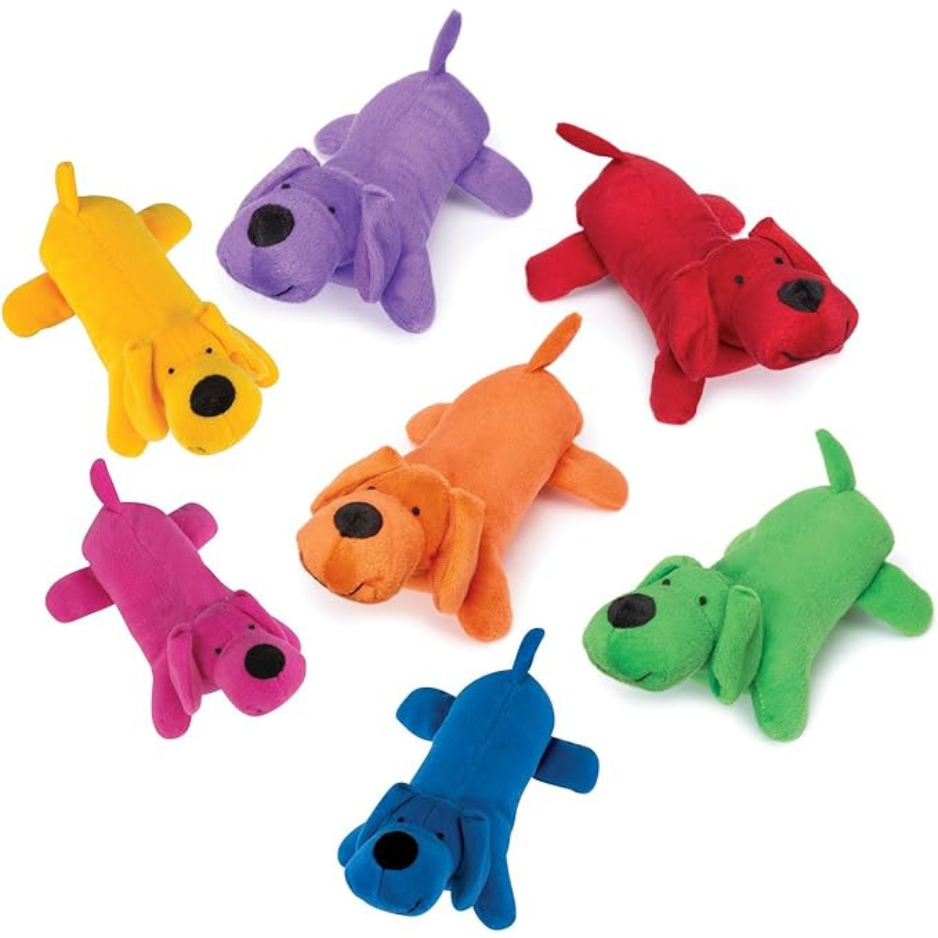 Zanies Big Yelpers Purple Plush Dog Toy 7"