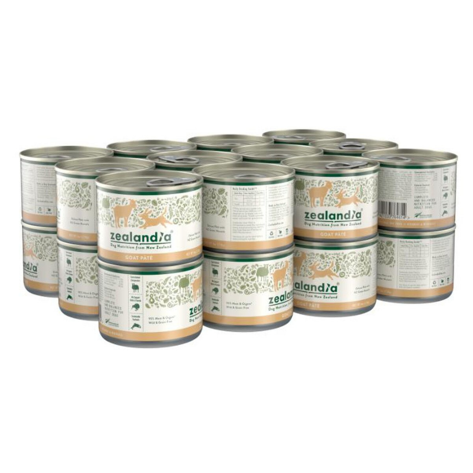 Zealandia Grain-Free Goat Pate Canned Dog Food, 6 oz