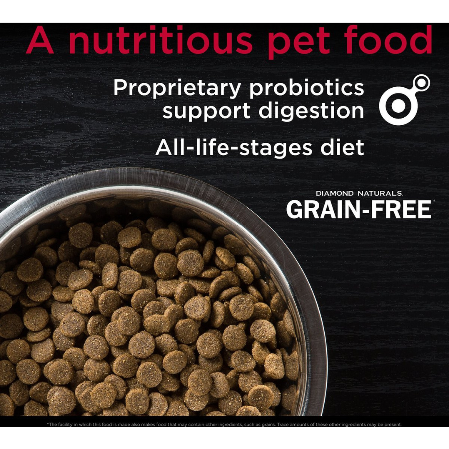 Diamond Naturals Grain-Free Beef & Sweet Potato Formula Dry Dog Food - Mutts & Co.