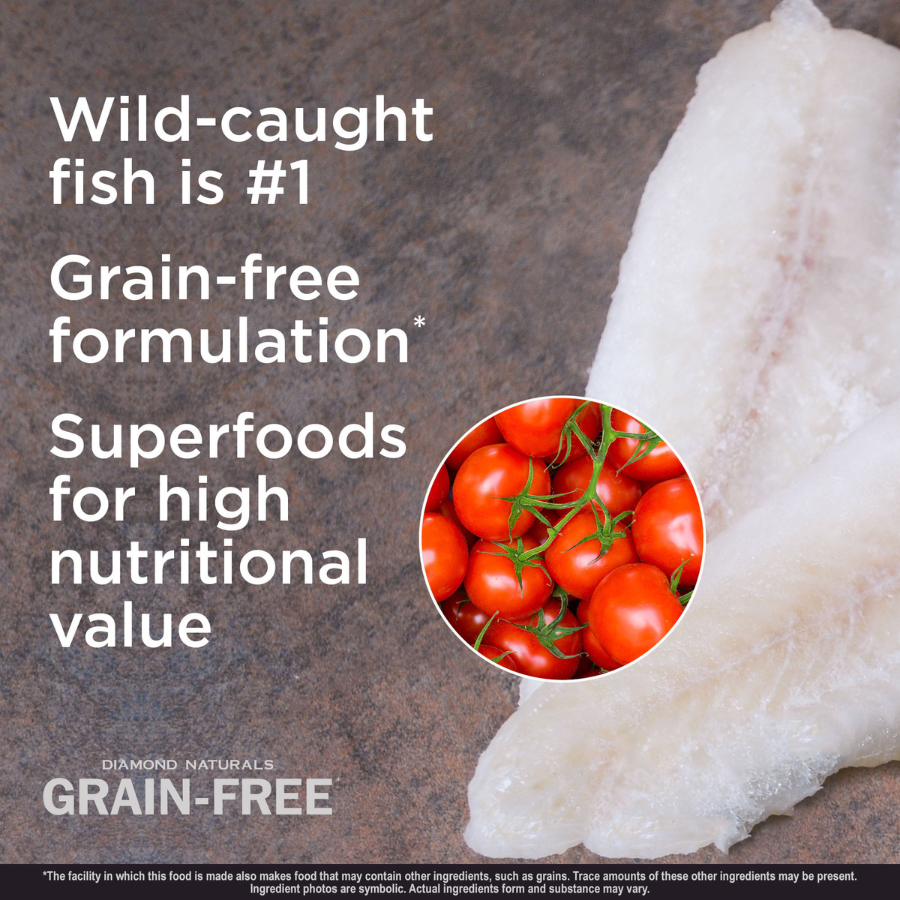Diamond Naturals Grain-Free Whitefish & Sweet Potato Formula Dry Dog Food - Mutts & Co.