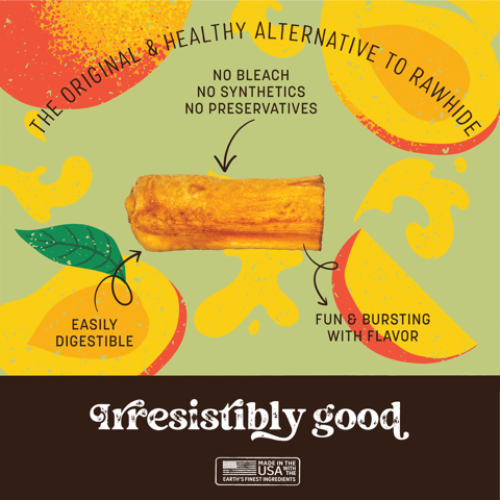 Earth Animal No-Hide Mango Chew Bulk