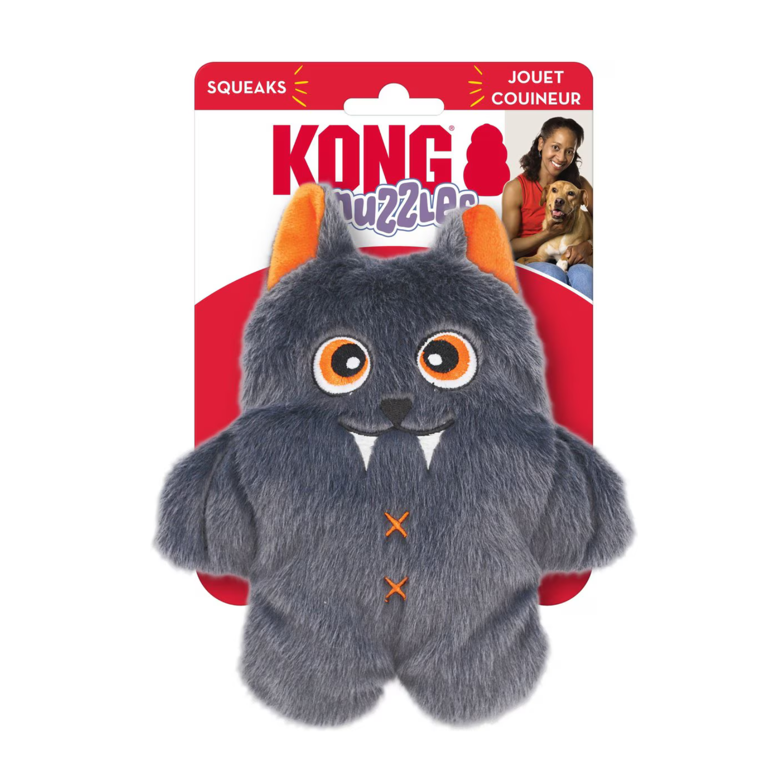 KONG Halloween Snuzzle Plush Dog Toy Assorted Medium