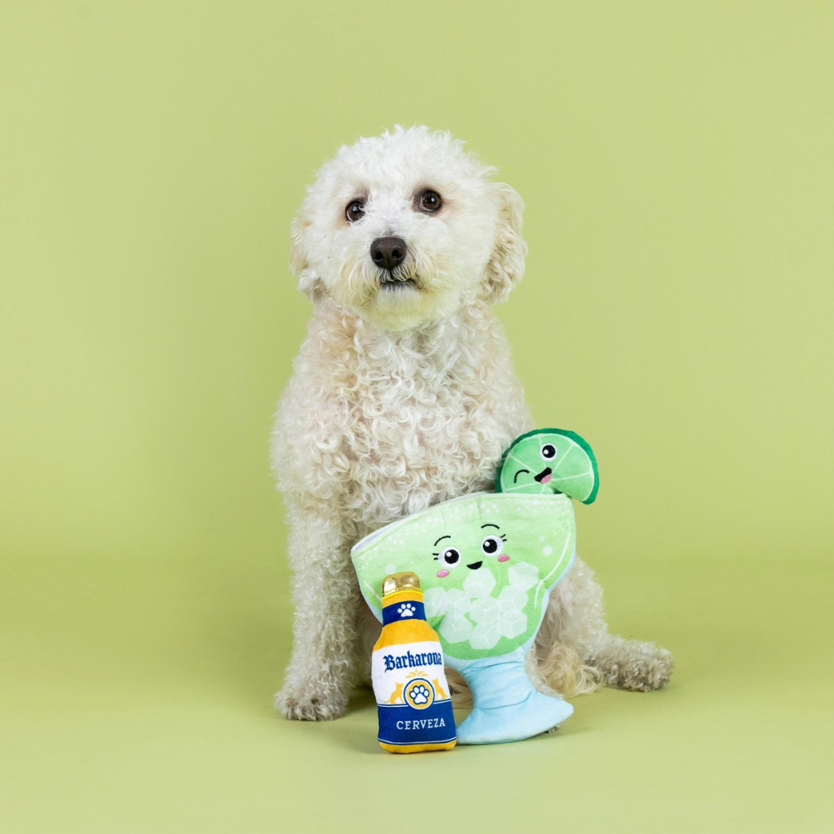 Pet Shop by Fringe Studio Drop Me a Lime Burrow Dog Toy