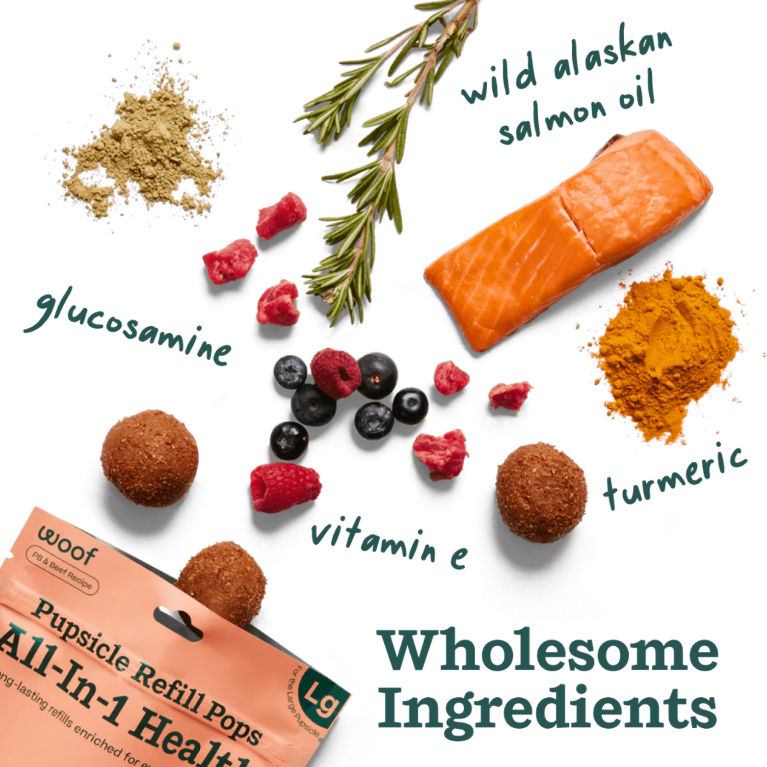 Woof Pet All in One Wellness Pops Dog Treat