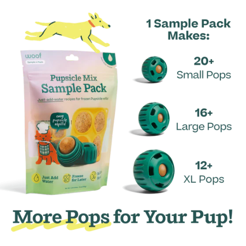 Woof Pet Treat Mix Refills Dog Treat Variety Pack 6 oz