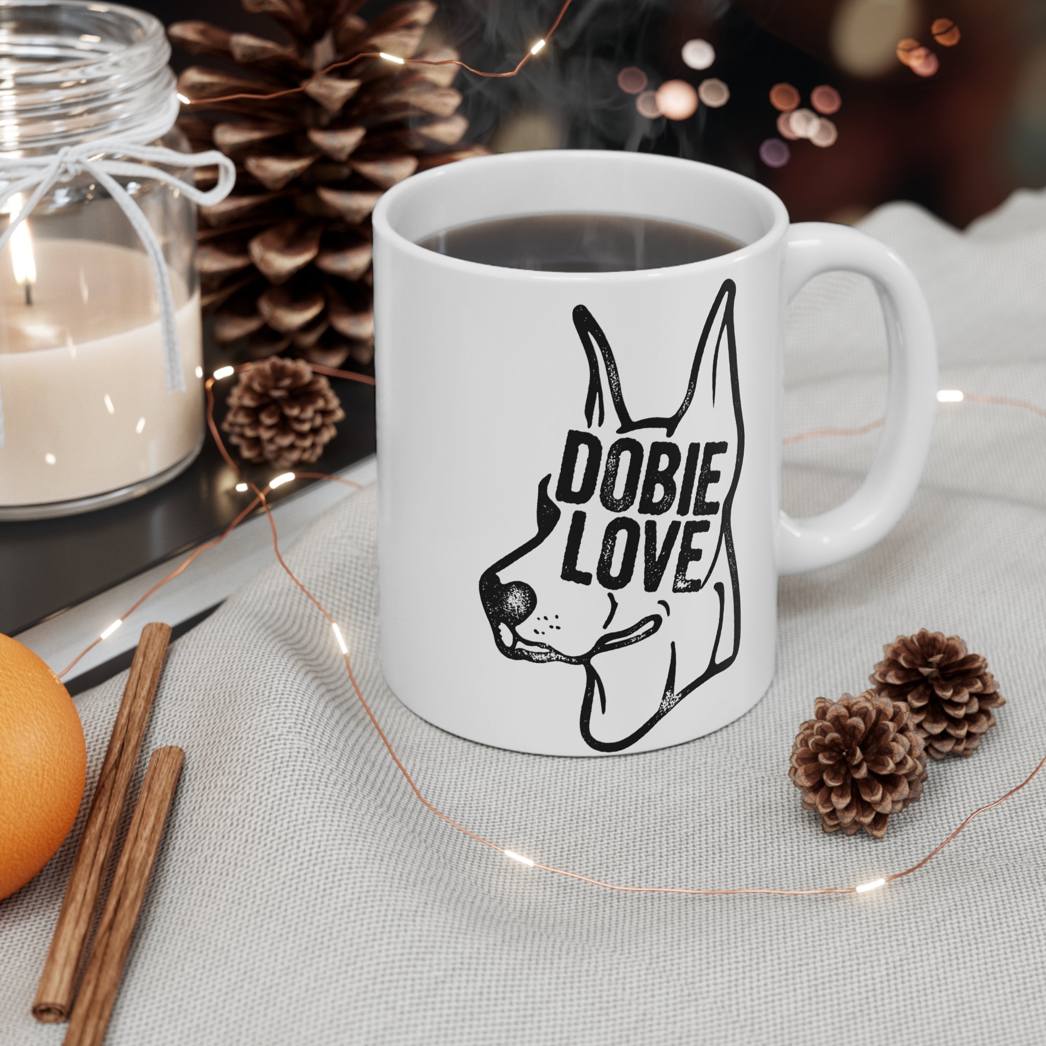 Breed Specific Love - Doberman Mug 11 oz