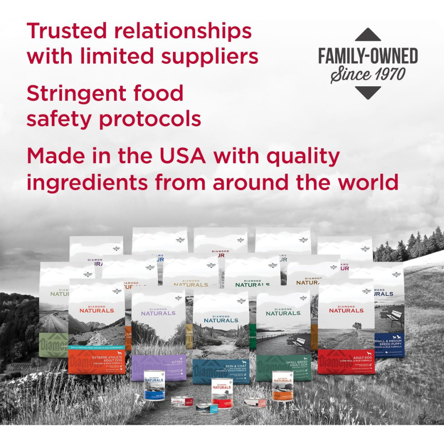 Diamond natural hot sale light dog food