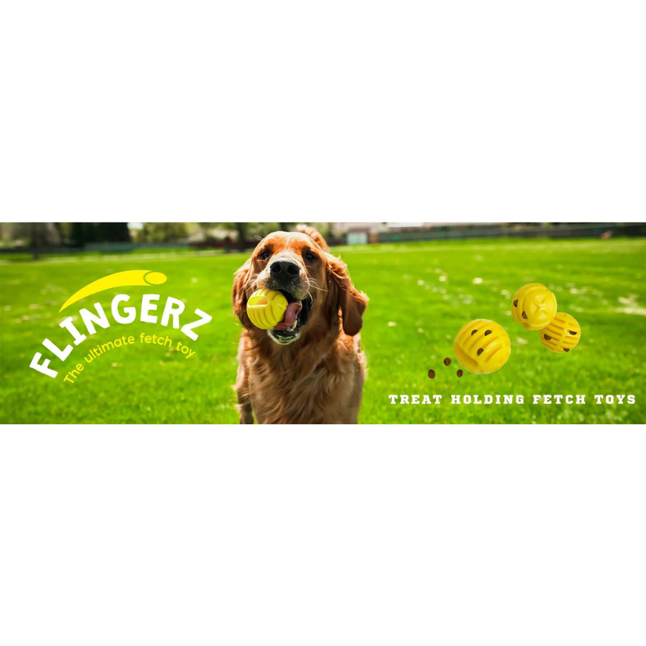 Flingerz Ball (Yellow & Glow in the Dark) 2 pack