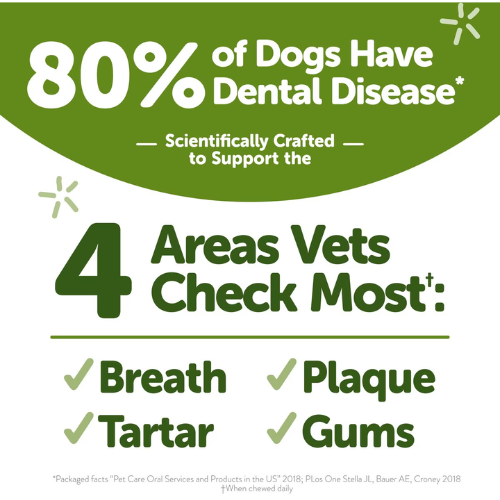 Whimzees Freshzees Dental Chews Natural Dental Dog Treats