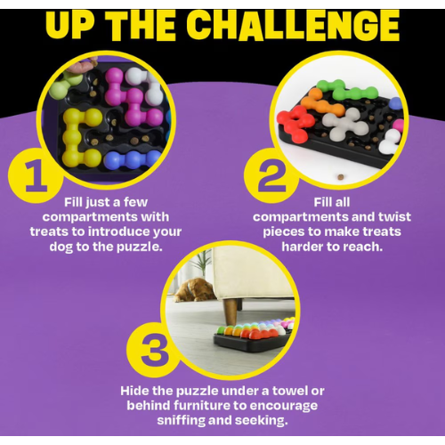 Brightkins Dog Kanoodle Interactive Treat Puzzle Dog Toy